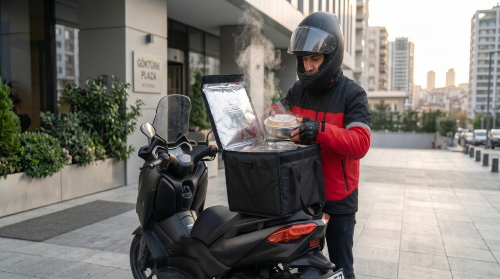 Paket Serviste Termal Çanta Kullanımı