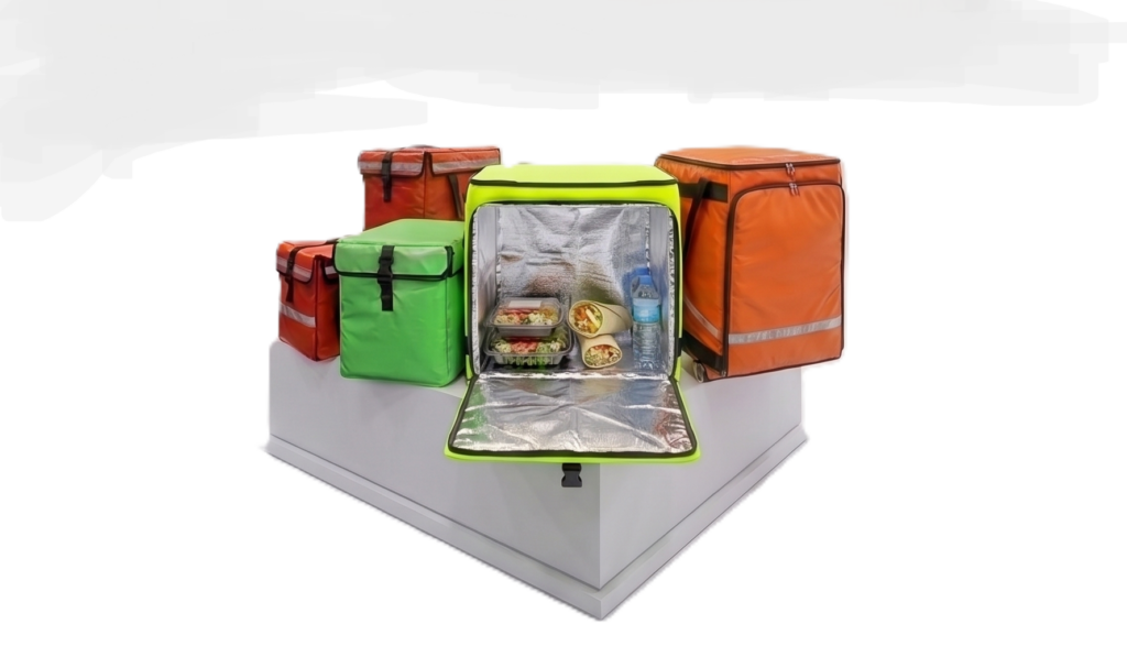 Gıda Güvenliği Termal Kurye Çantası Paket Servis